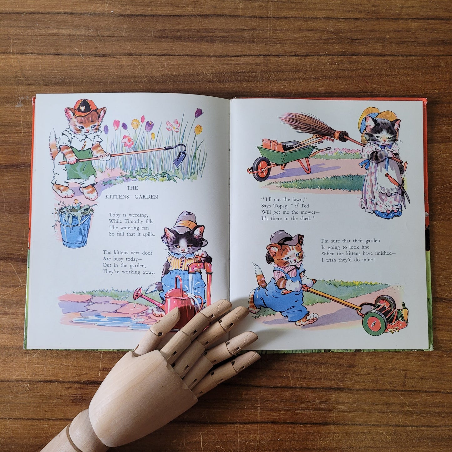 Merry-Go-Round, picture and story book, by Mabel & Lily Dean (Hardback, 1949)