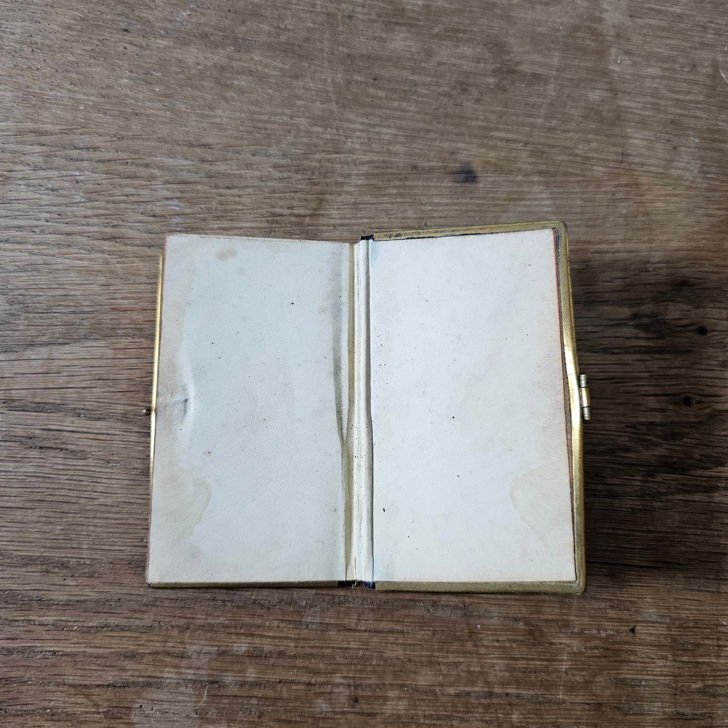 c.1900s Oxford Miniature Book of Common Prayer with brass protective edging