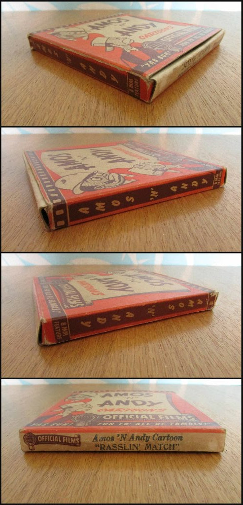 Two 1940s 16mm cartoon home movies: Amos "n" Andy, and A Little King