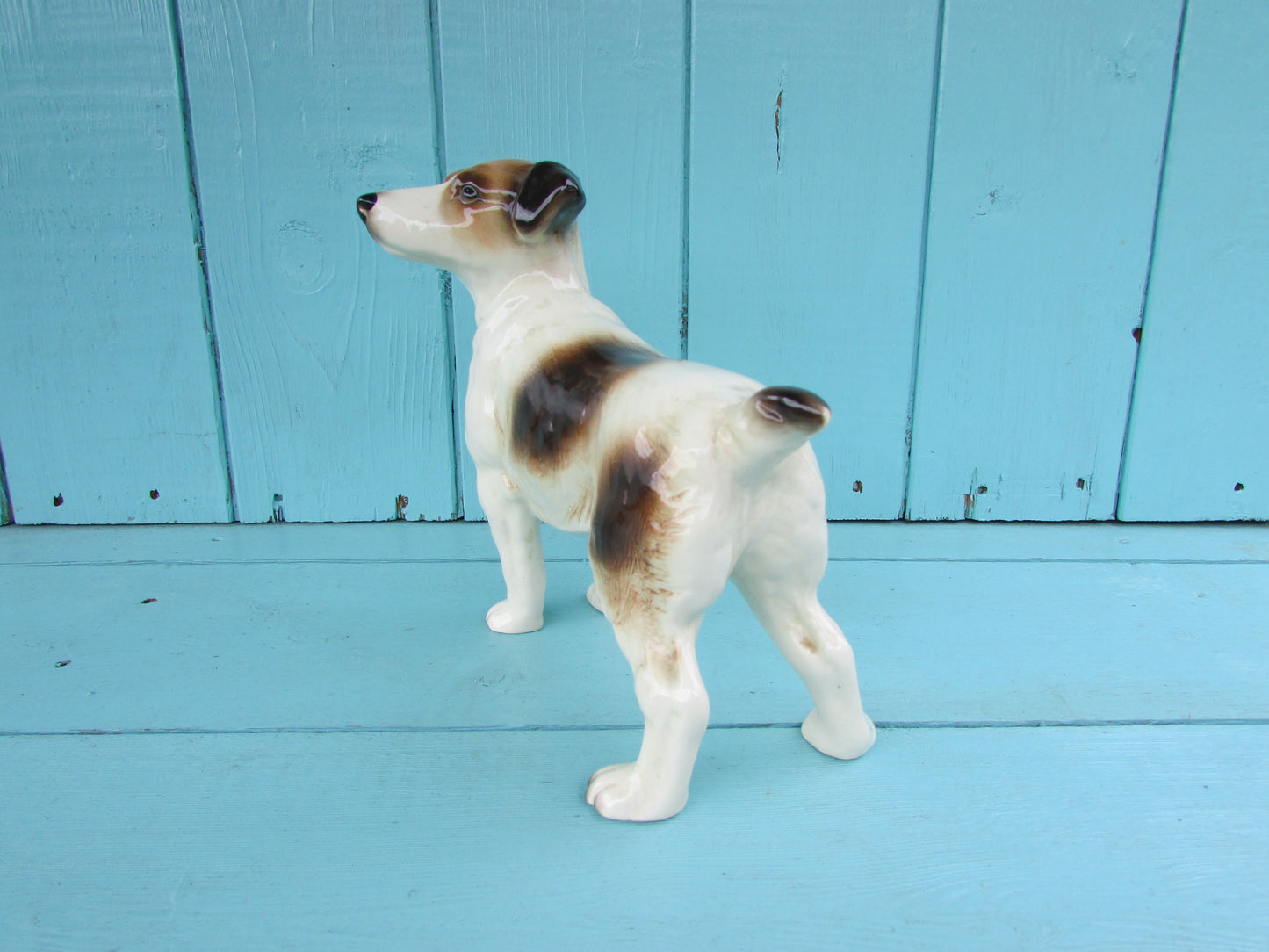 Vintage Coopercraft England ceramic Jack Russell