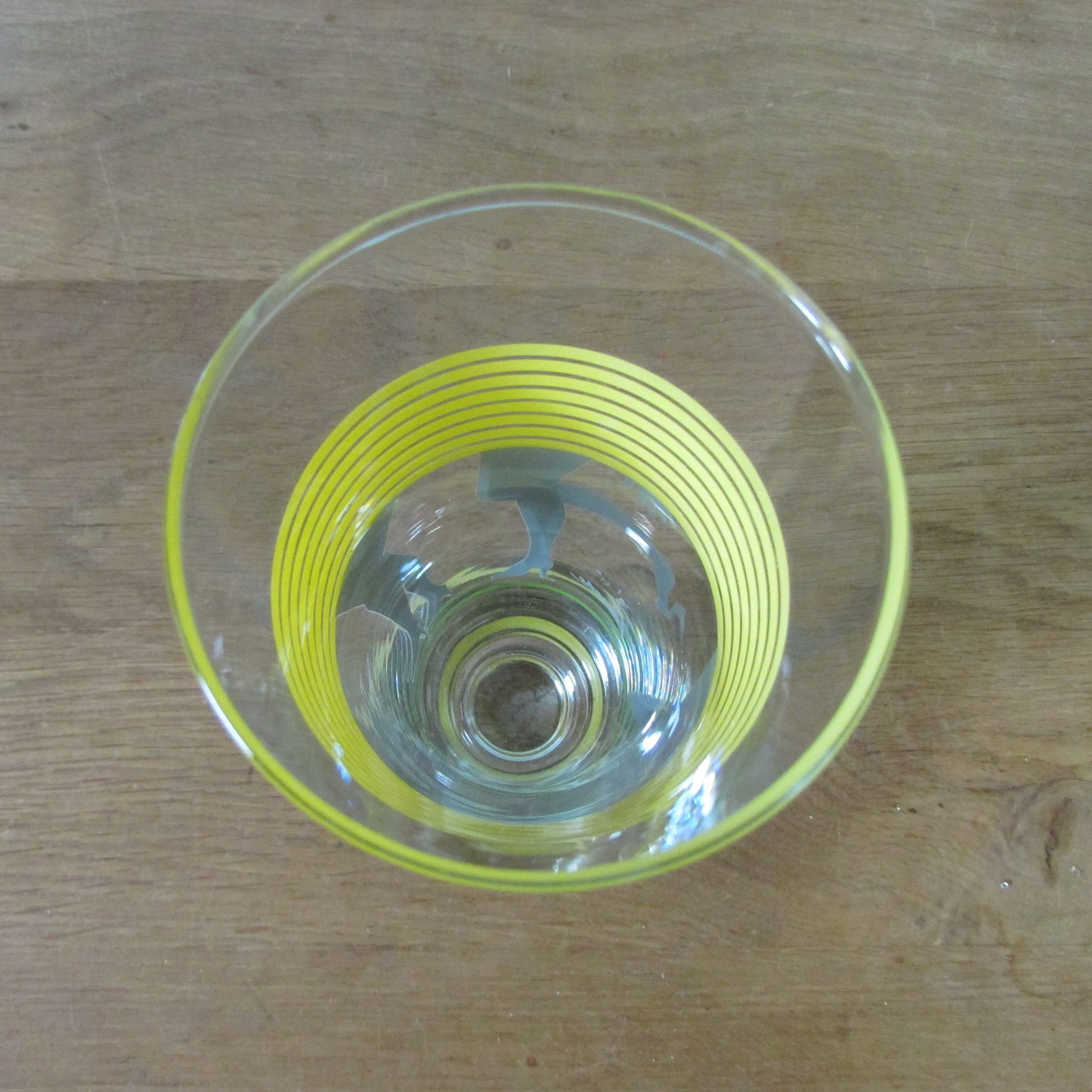 1980s Panache Memphis 'Dancing Legs' highball / sling glass