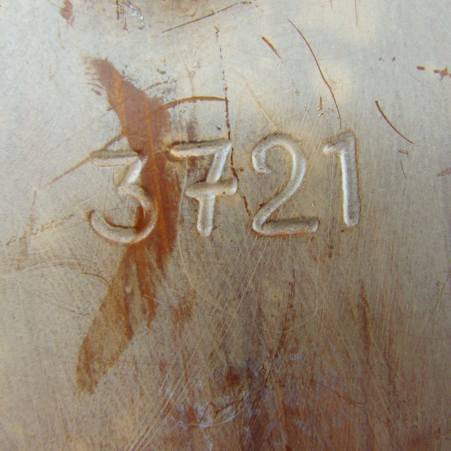 Mid-century Ruscha 3721 girl with hair bow ceramic wall mask/plaque, made in West Germany