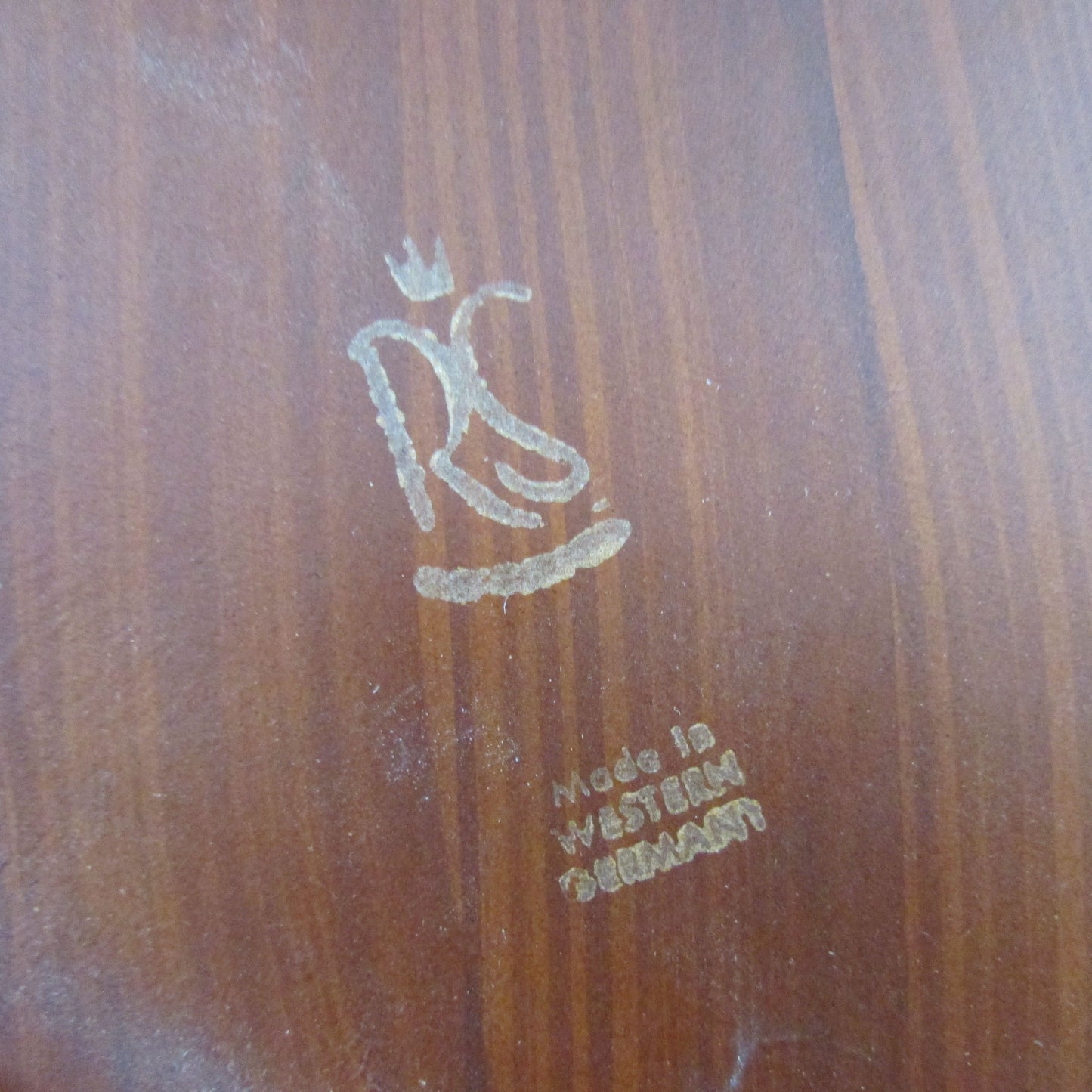 Mid-century RS Cortendorf 3703 girl in headscarf ceramic wall mask/plaque, made in Western Germany