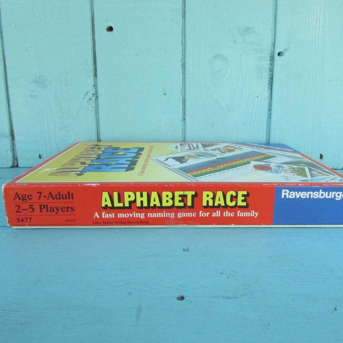 1986 Ravensburger/Fisher-Price Alphabet Race word game