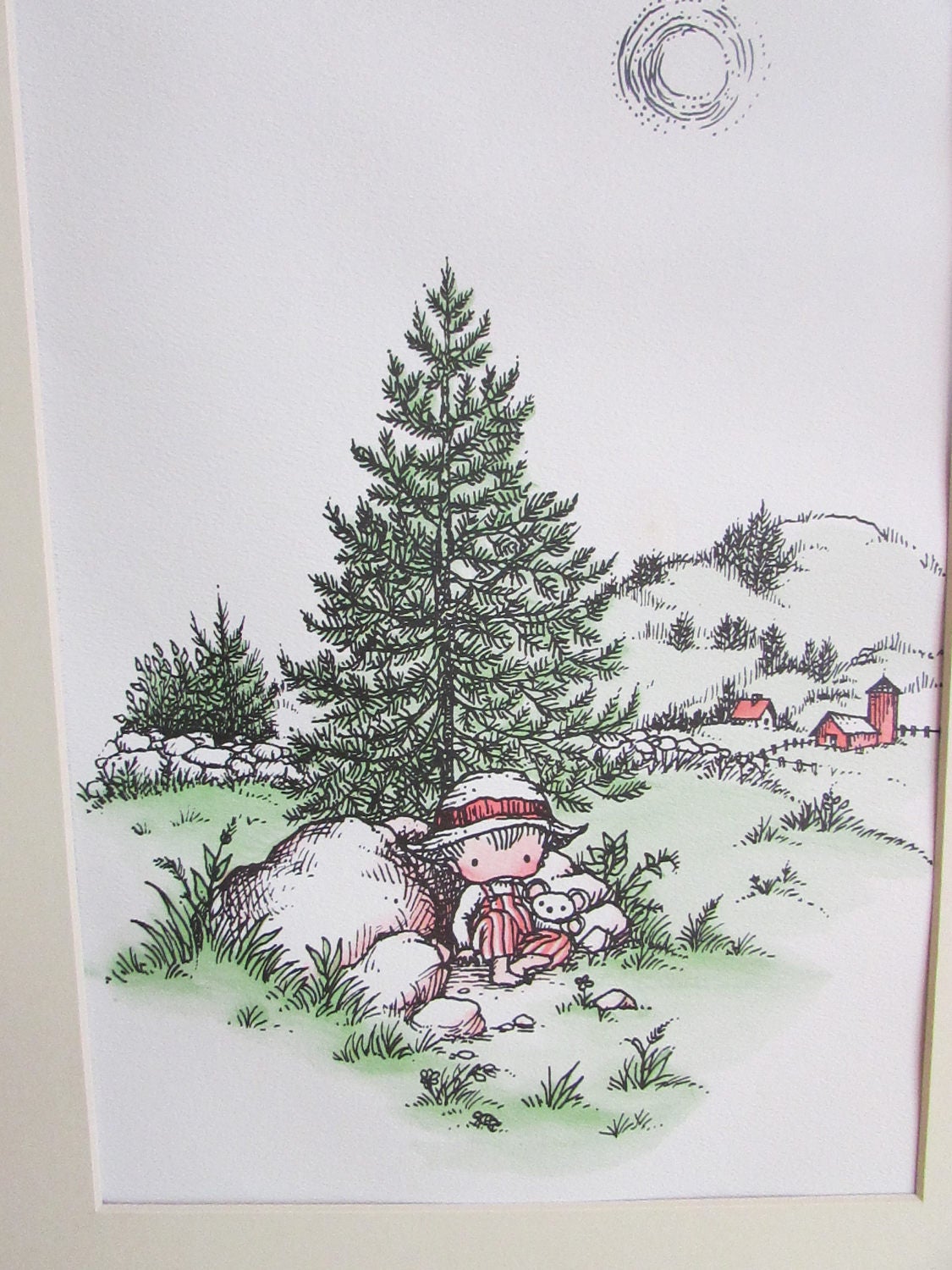 Collectable Joan Walsh Anglund print from "Love is a Special Way of Feeling" #3