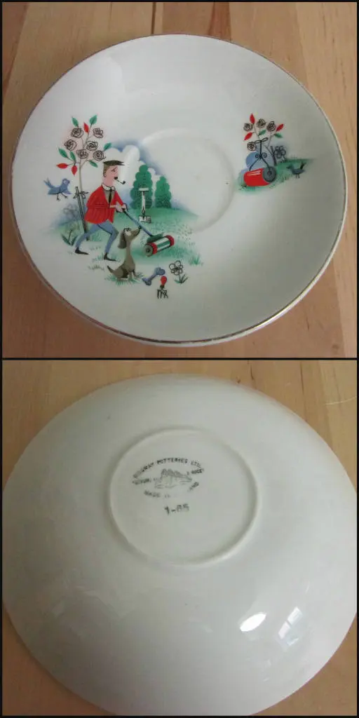 1960s Ridgway Potteries "Father" teacup & saucer