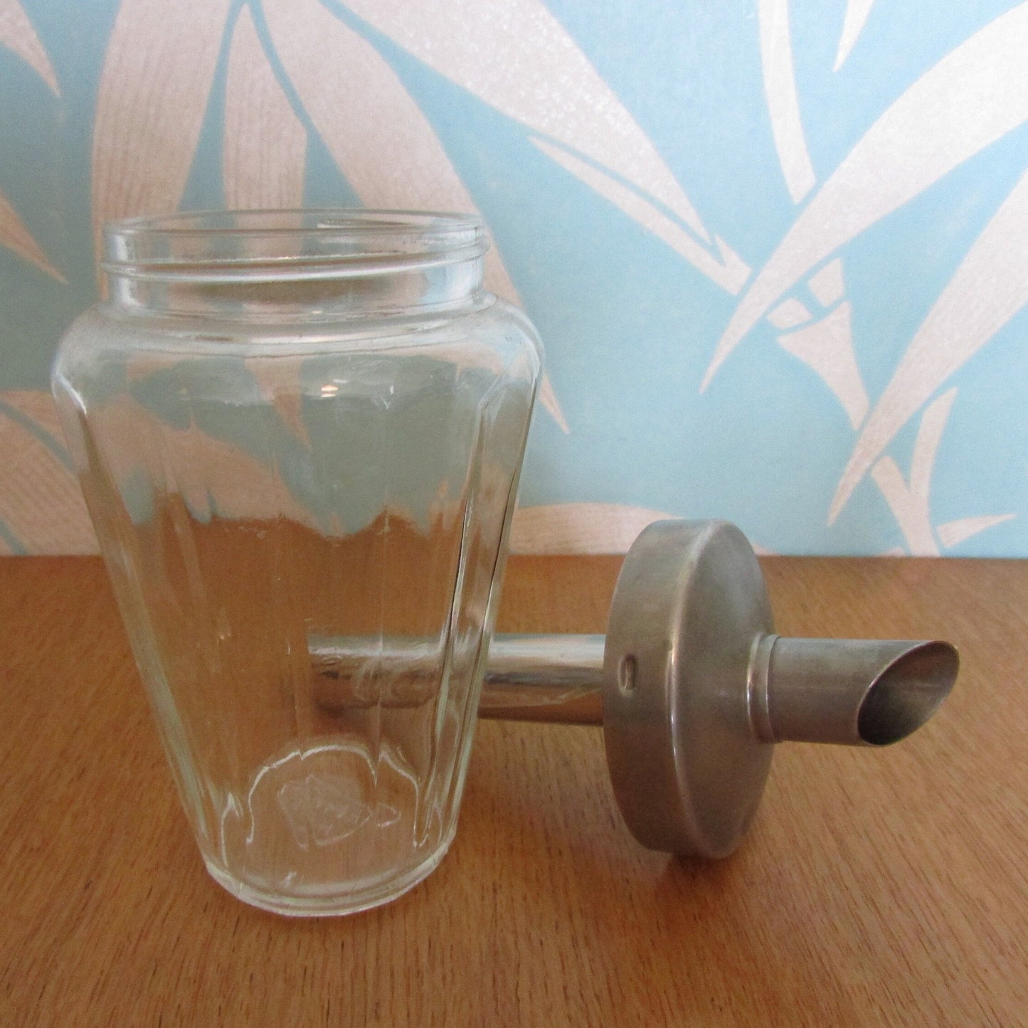 Vintage BMF bistro glass sugar pourer/dispenser