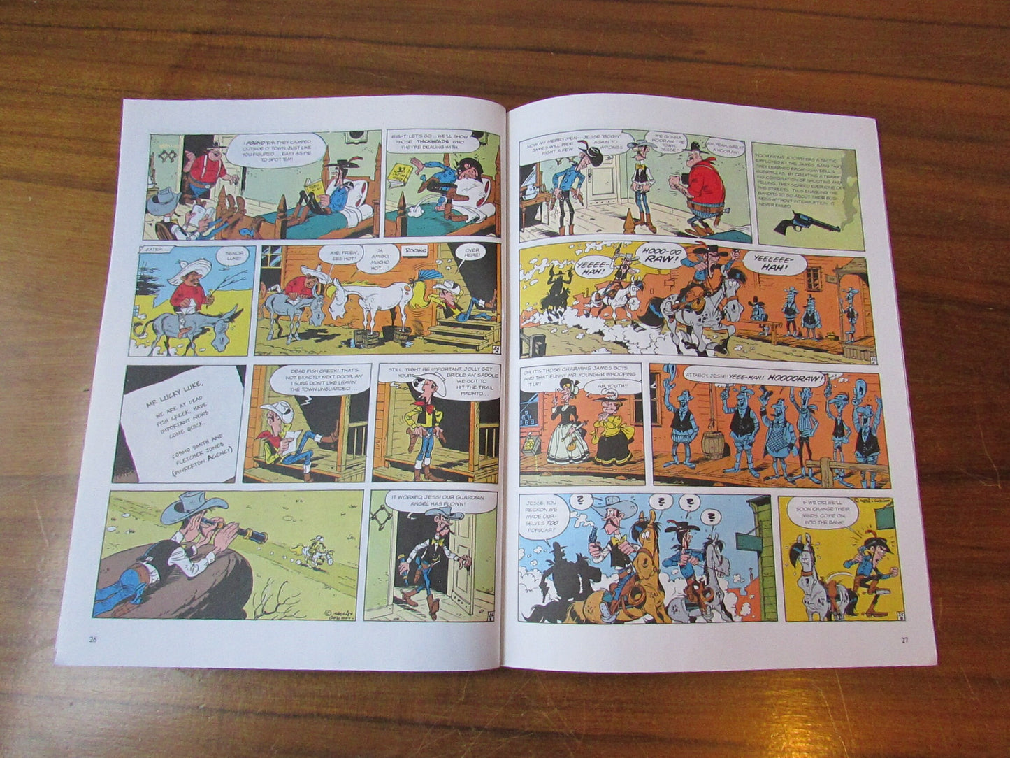 A Lucky Luke Adventure: Jesse James, by Morris & Goscinny (Softback, 1998)