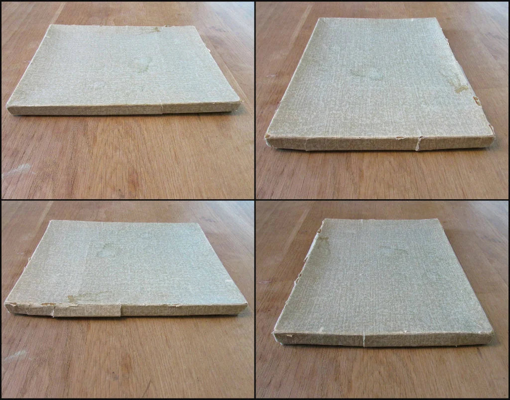 Vintage Irish Linen Tete a Tete tablelinen set, with original packaging
