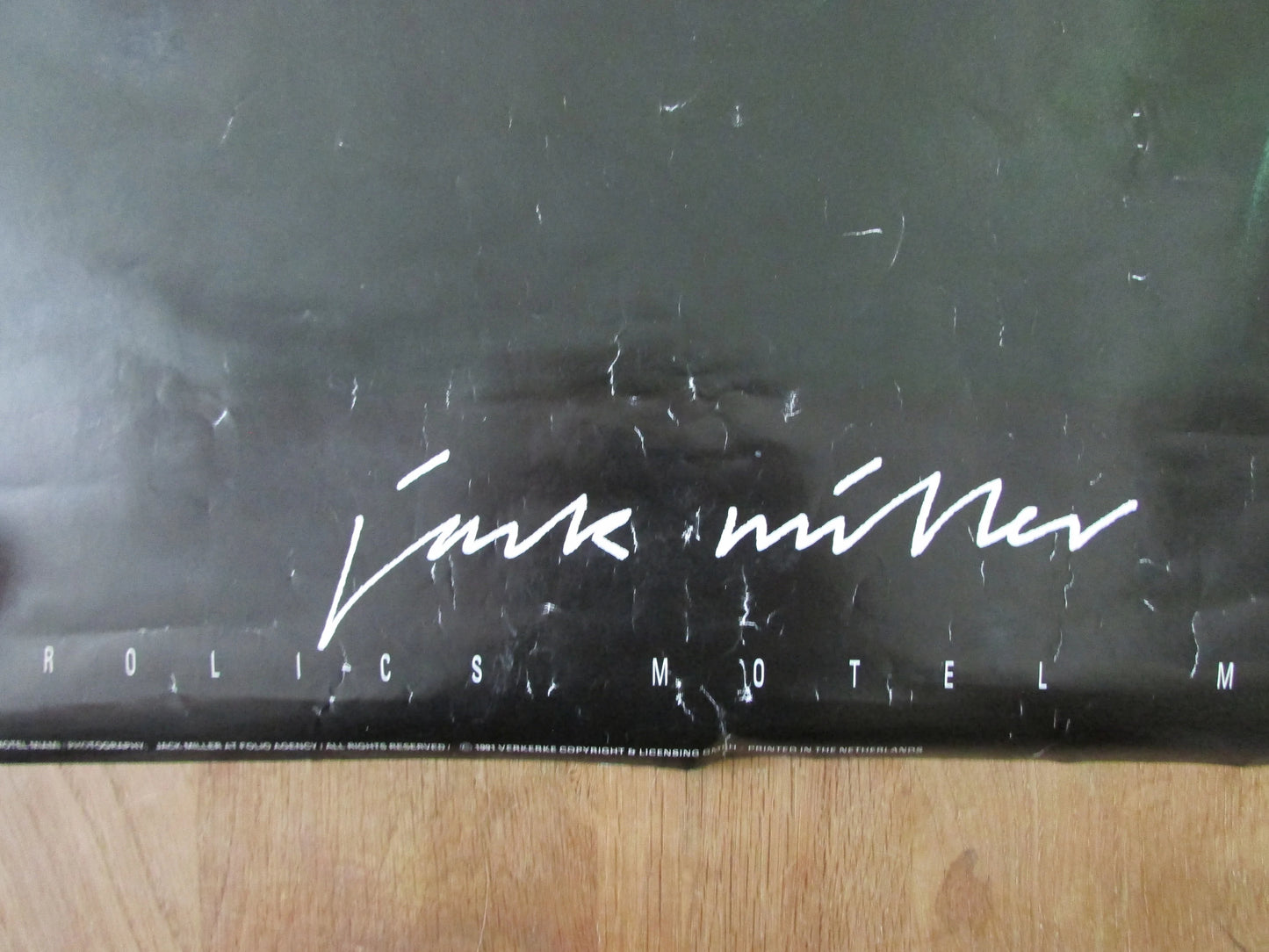 1991 Jack Miller Frolics Motel poster