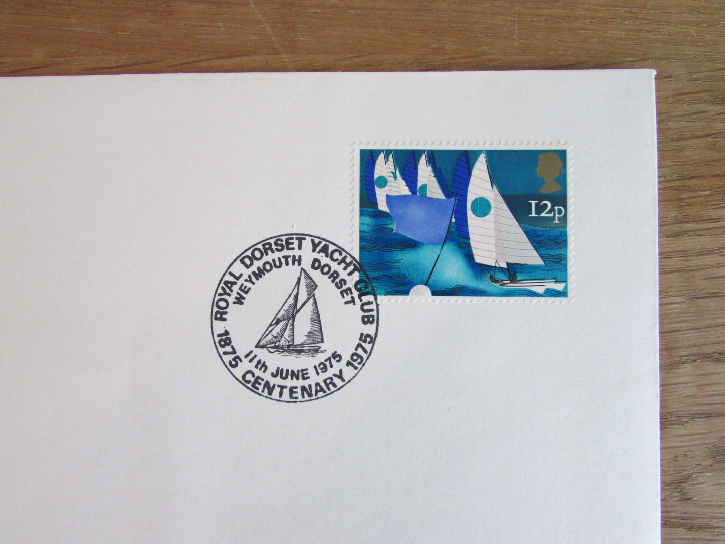 Set of four 1975 Post Office First Day Covers: Sailing