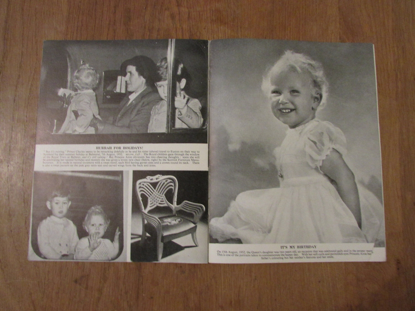 1953 Pitkin The Second Golden Gift Book of Prince Charles & Princess Anne