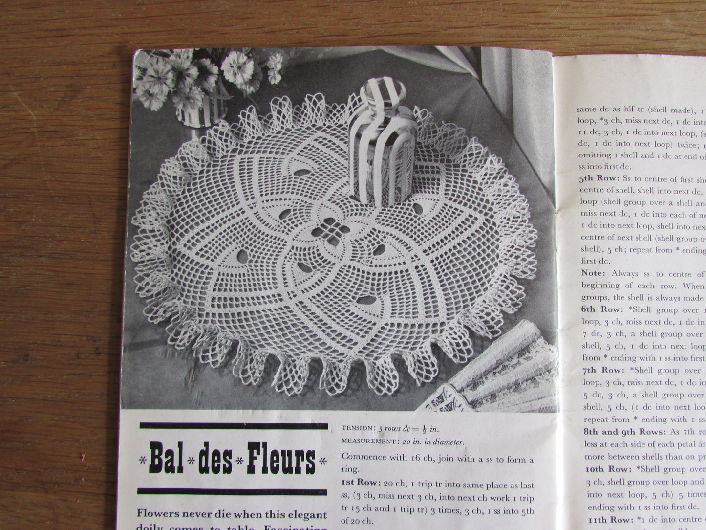 1963 Coats Sewing Group Can Can Doilies: 10 new crochet designs