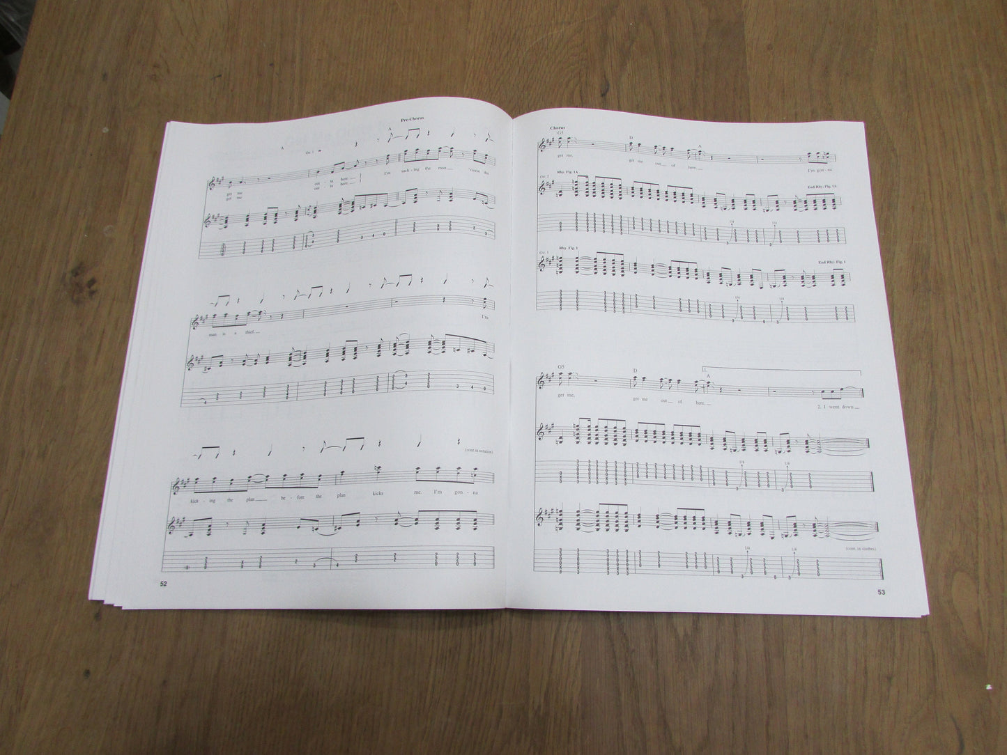 Jet Get Born: For Guitar TAB (Guitar Recorded Versions), (Softback)