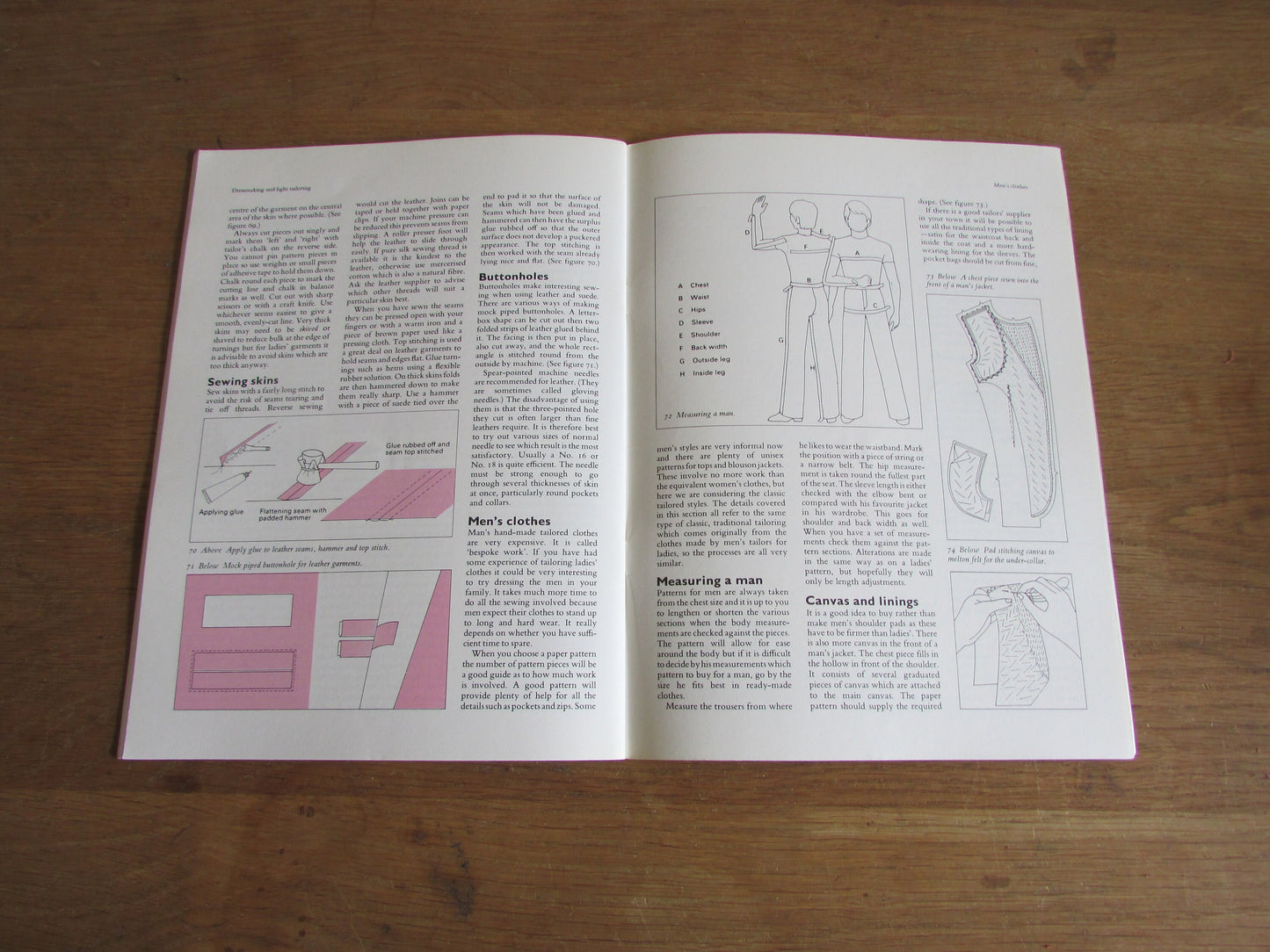 W.I Dressmaking: Light Tailoring pattern booklet (Softback, 1982)