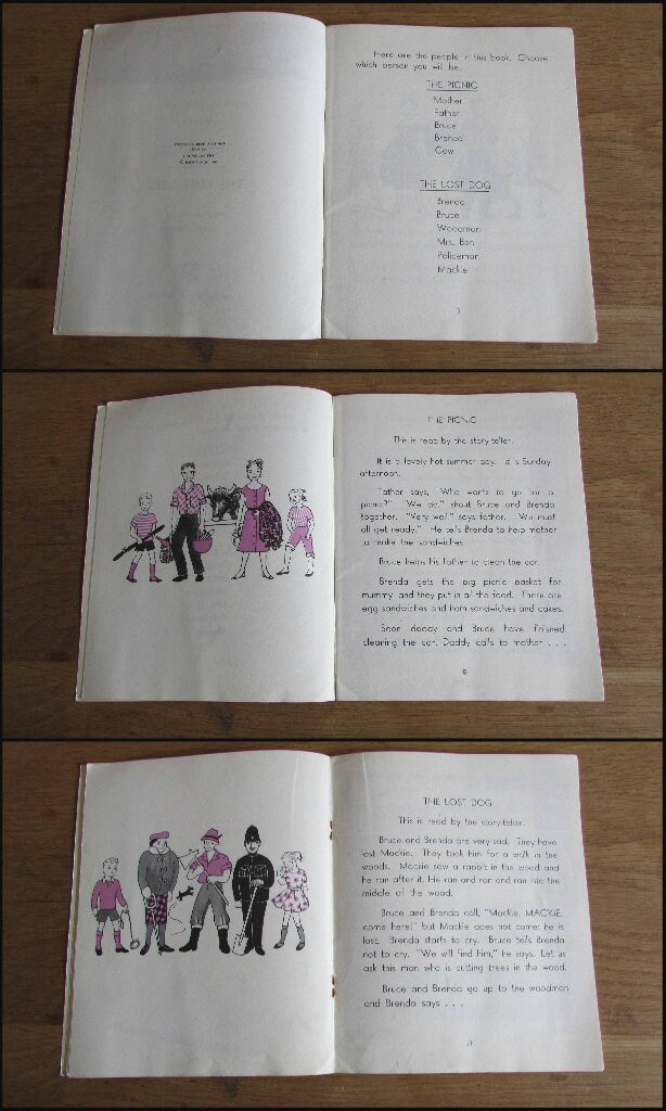 Selection of Stories to Read & Act, by Isabel Crombie (Sofback, 1963)