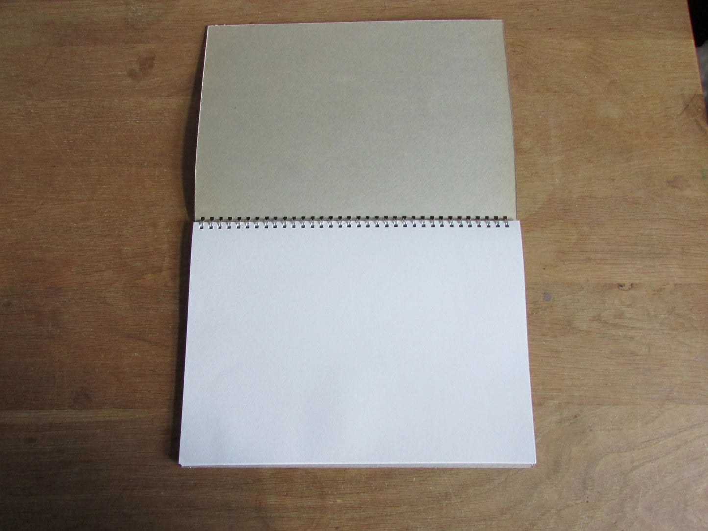 Home-made A4 wire-bound sketchbook using 100% recycled 140gsm Cartridge Paper, Huckleberry Hound