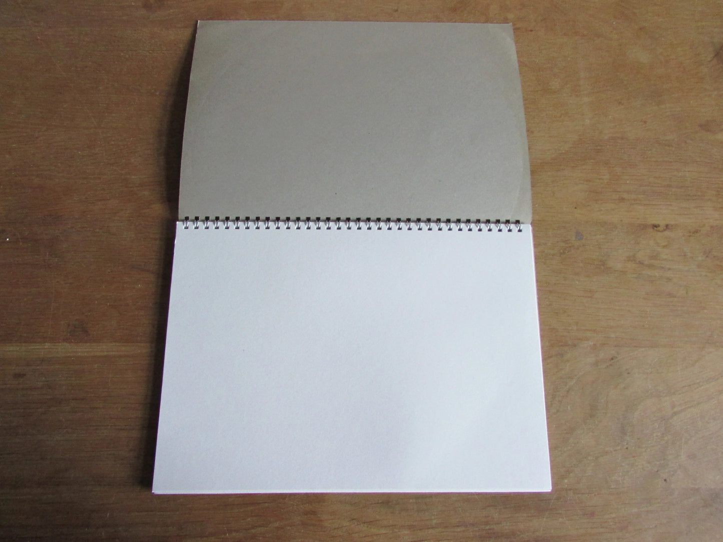 Home-made A4 wire-bound sketchbook using 100% recycled 140gsm Cartridge Paper, Adventures of Parsley