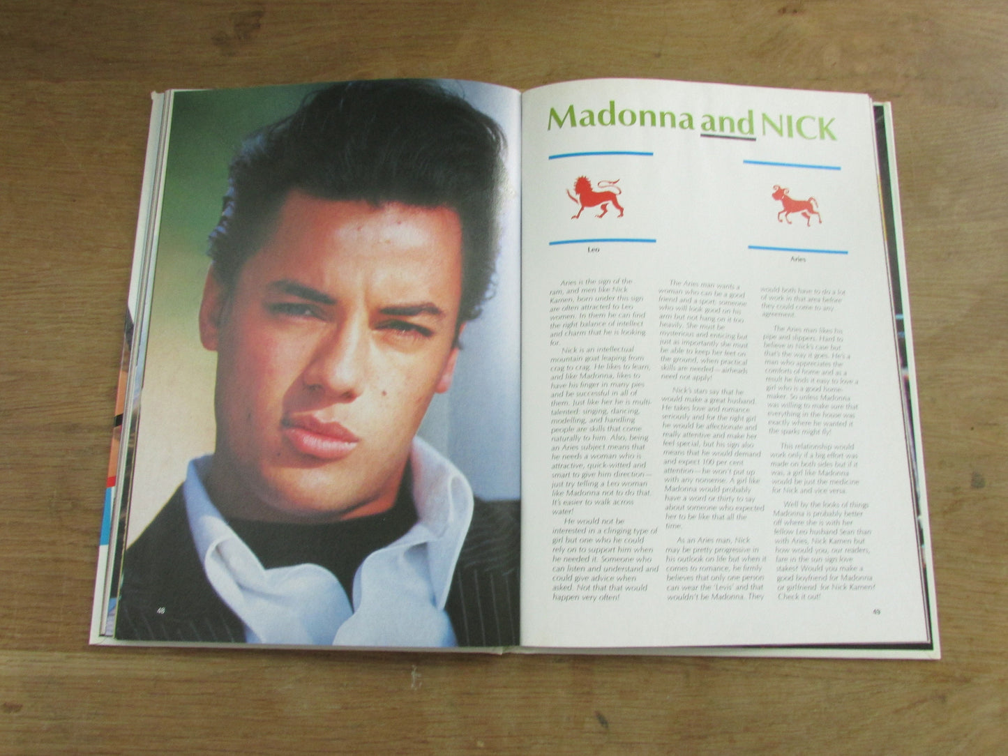 Madonna Special annual, by Jayne Lanigan (Hardback, 1987)