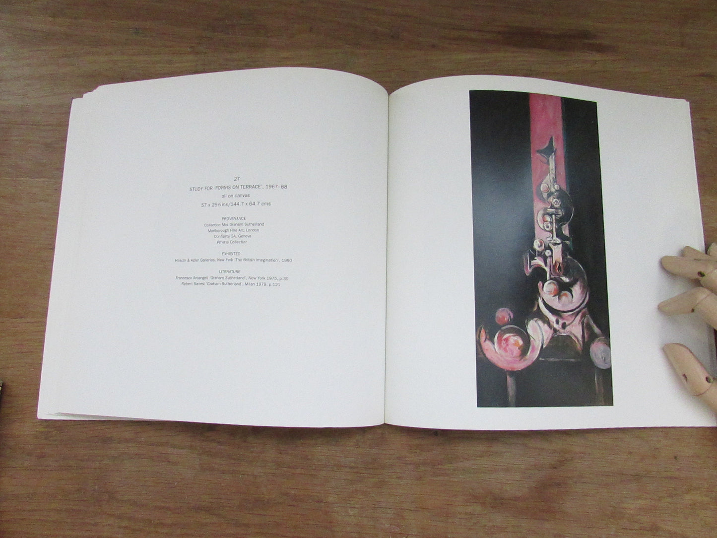 Modern British Masters: Graham Sutherland, Bernard Jacobsen Gallery, by William Boyd (1993)