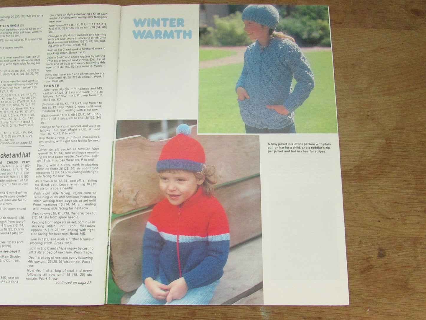 November 1980 Stitchcraft knitting & embroidery pattern booklet