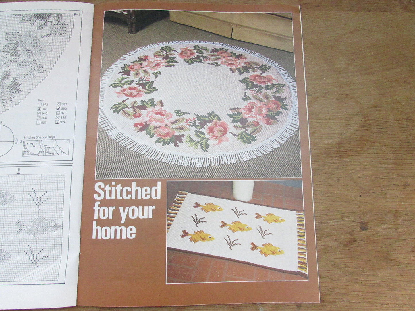June 1982 Stitchcraft knitting & embroidery pattern booklet