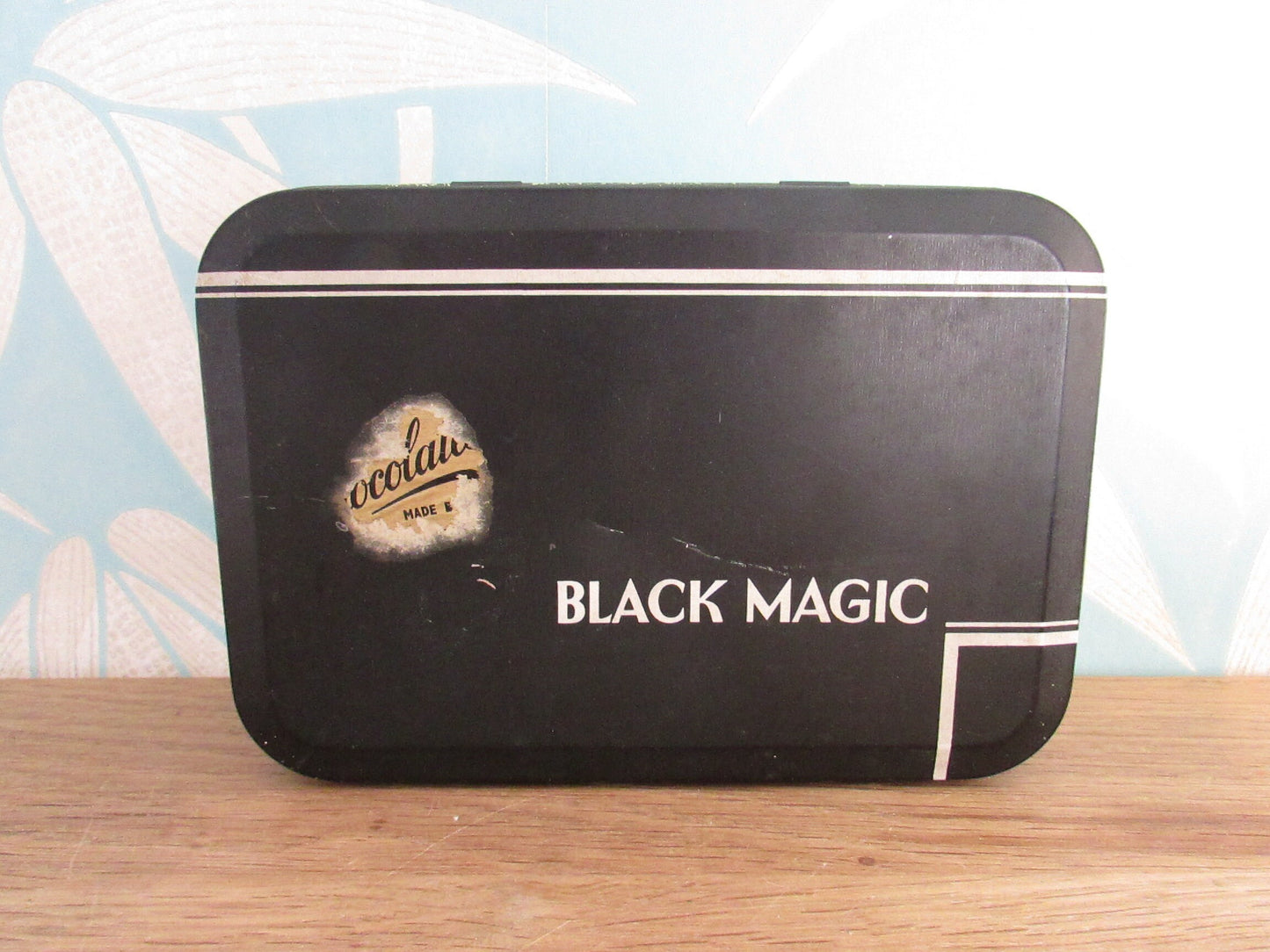 1960s Black Magic empty chocolate tin