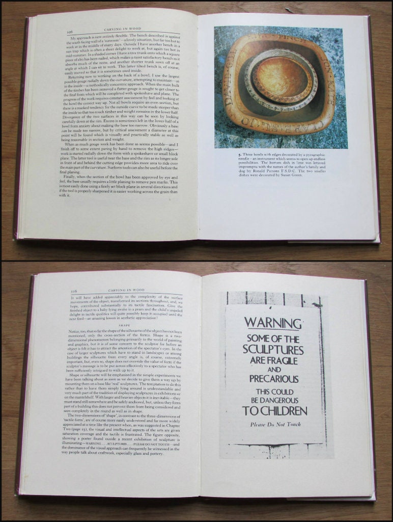 Carving in Wood: A Personal Approach to an Old Craft, by David Green (Hardback, 1981)
