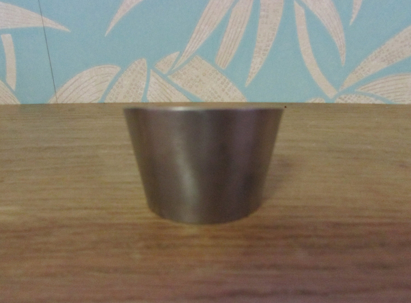 Set of 6 1970s stainless steel cuff napkin rings