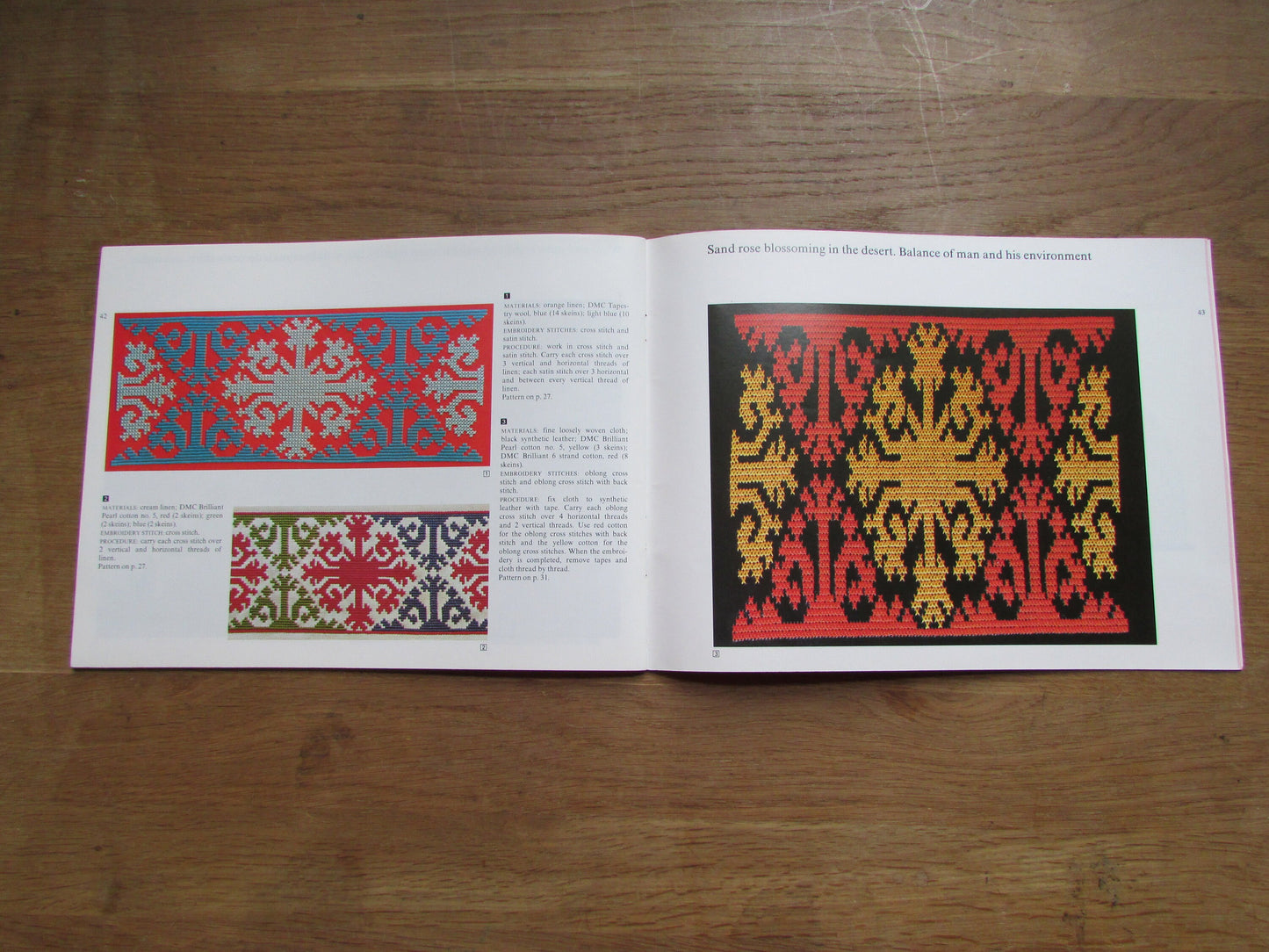 Central Asian Embroideries: a journey through embroidery, by T.H De Dillmont (Softback, 1978)