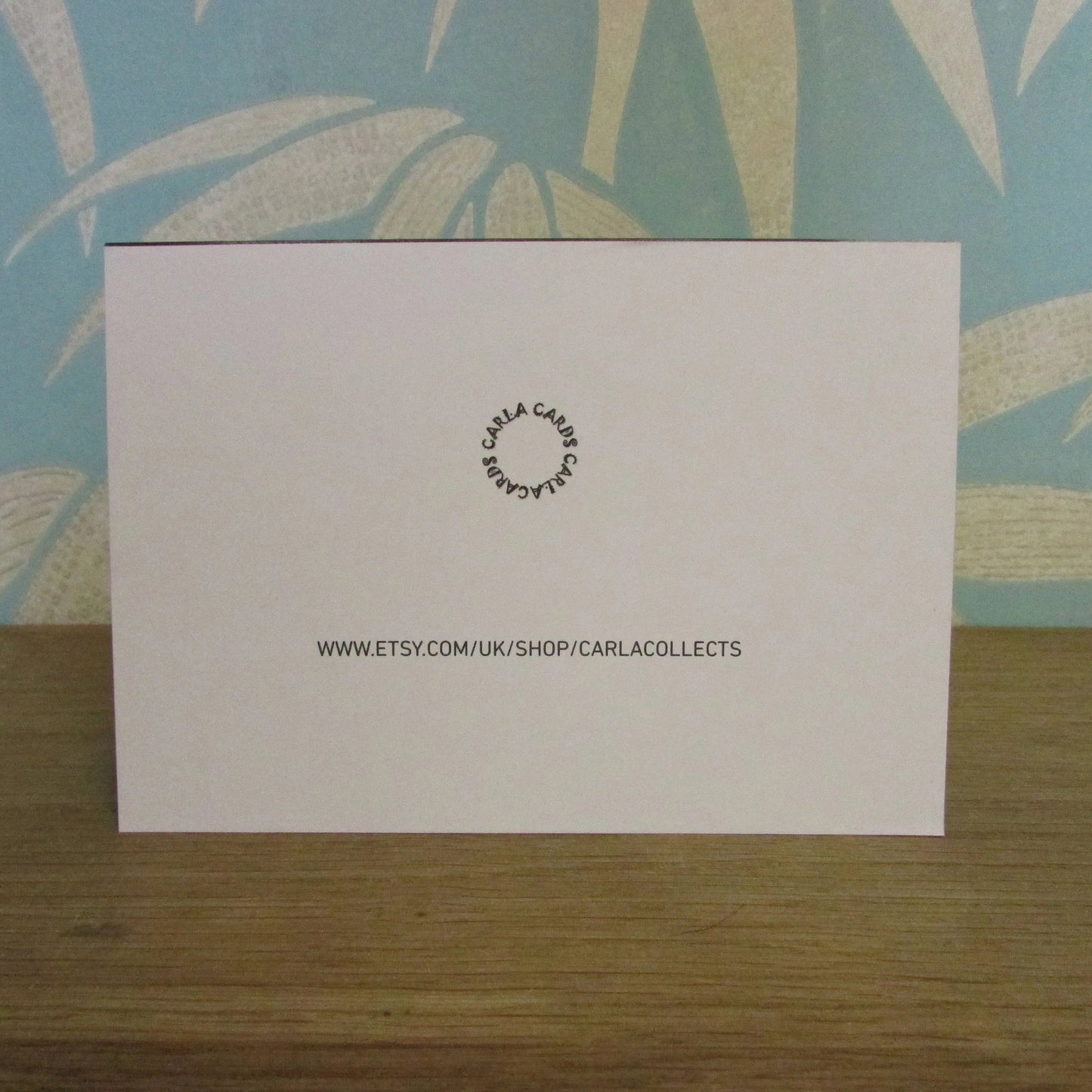 Pack of 10 unique home-made mixed media/digital Christmas cards: "Seasons Creepings"