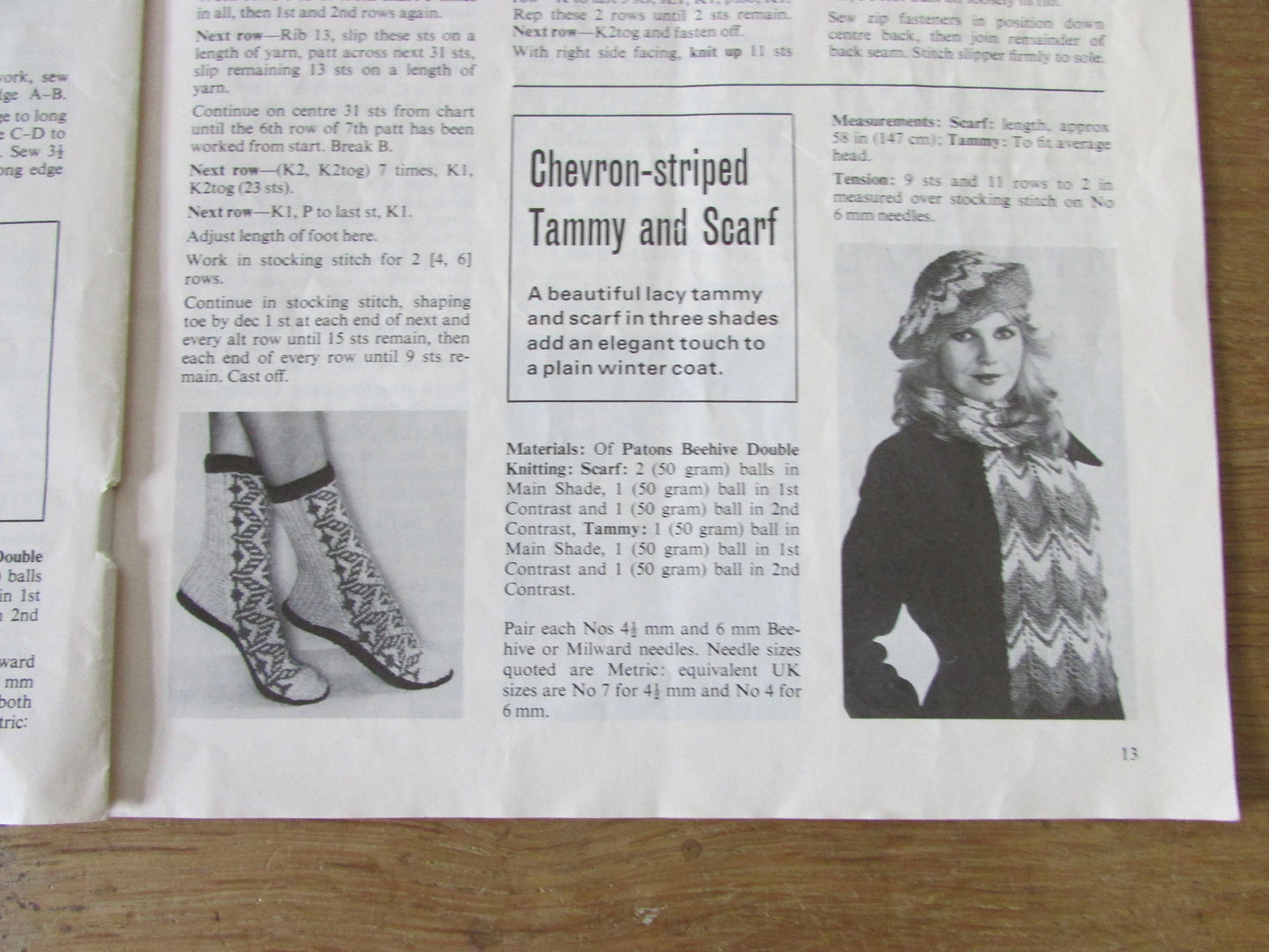 1978 Patons knitting & crochet accessory book 215; over 20 accessories for the family