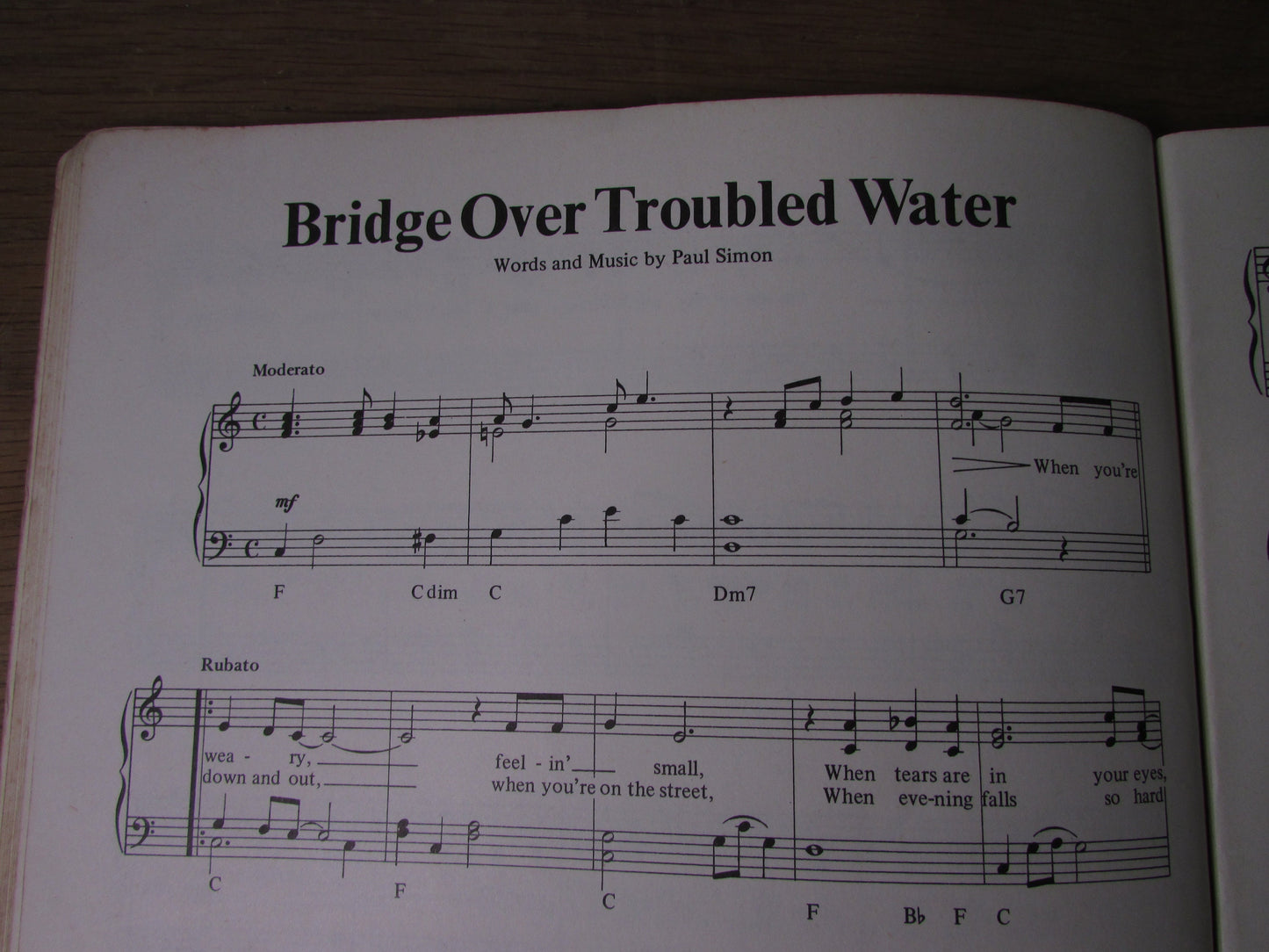It's Easy to Play Paul Simon for piano/vocal with guitar chord symbols, arranged by Cyril Watters (Softback, 1979)