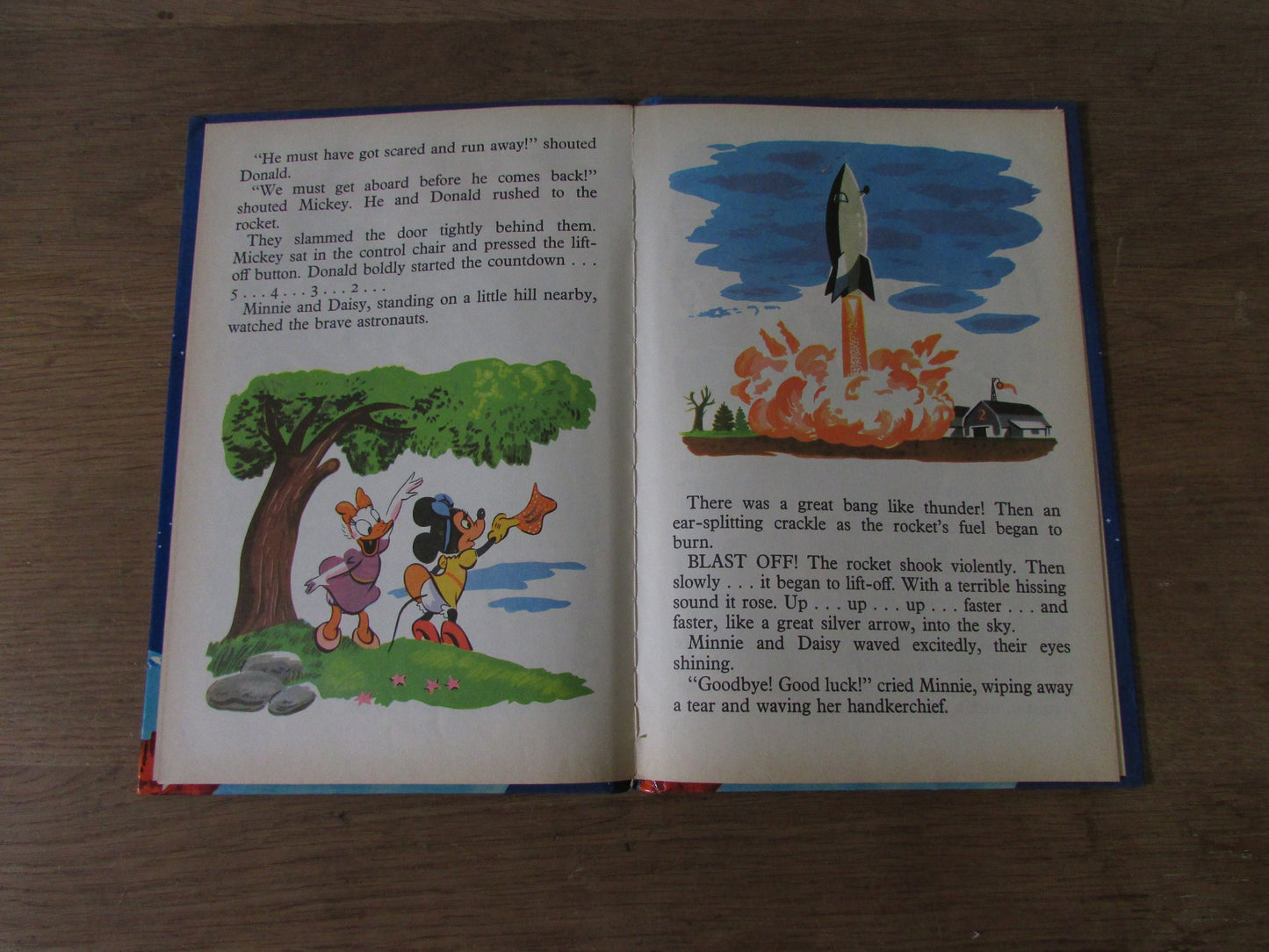 Walt Disney's Mickey Mouse's Moon Trip (Hardback, 1971)