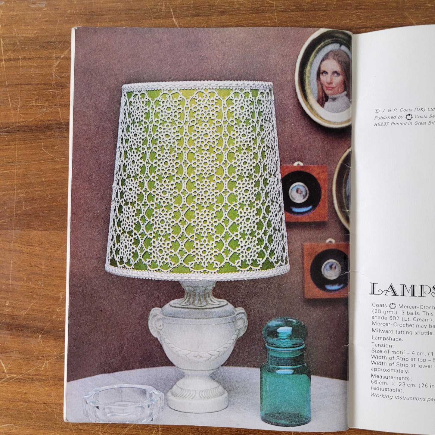 1971 Coats Sewing Group Ten Tatting Designs, book no.1127