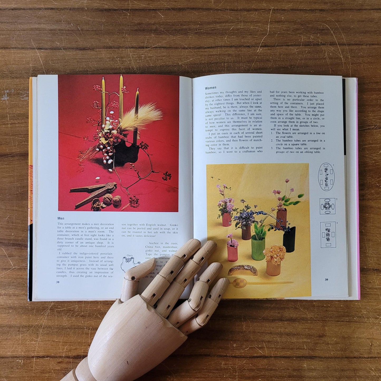 Ikebana Ever Lastings; dried-flower arrangements, by Mami Kawasaki (Hardback, 1969)