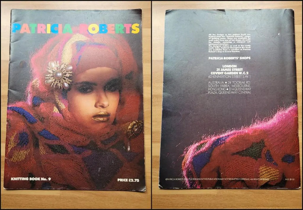 Assorted 1970s/80s Patricia Roberts knitting books (Softback)