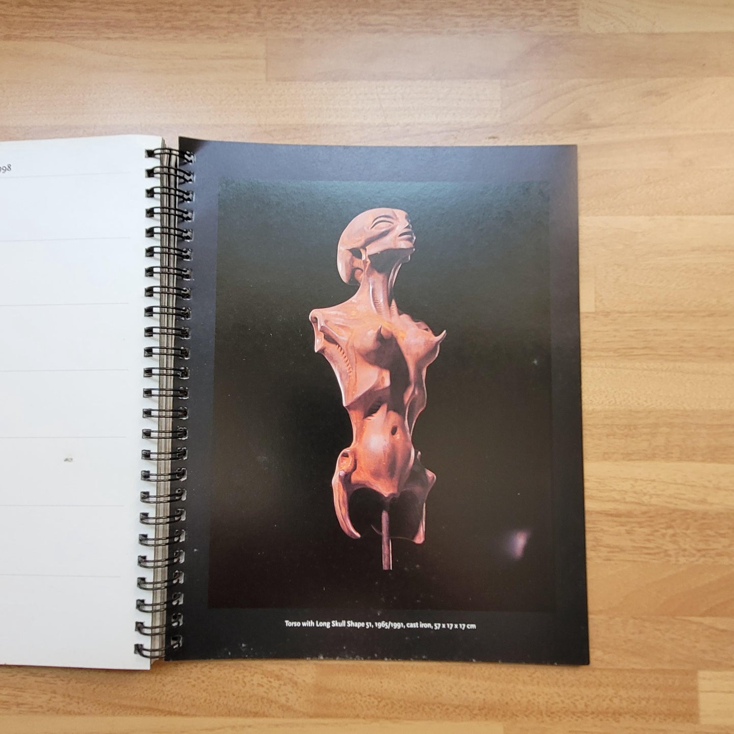 HR Giger ARh+ 1998 Diary (Softback, spiralbound)