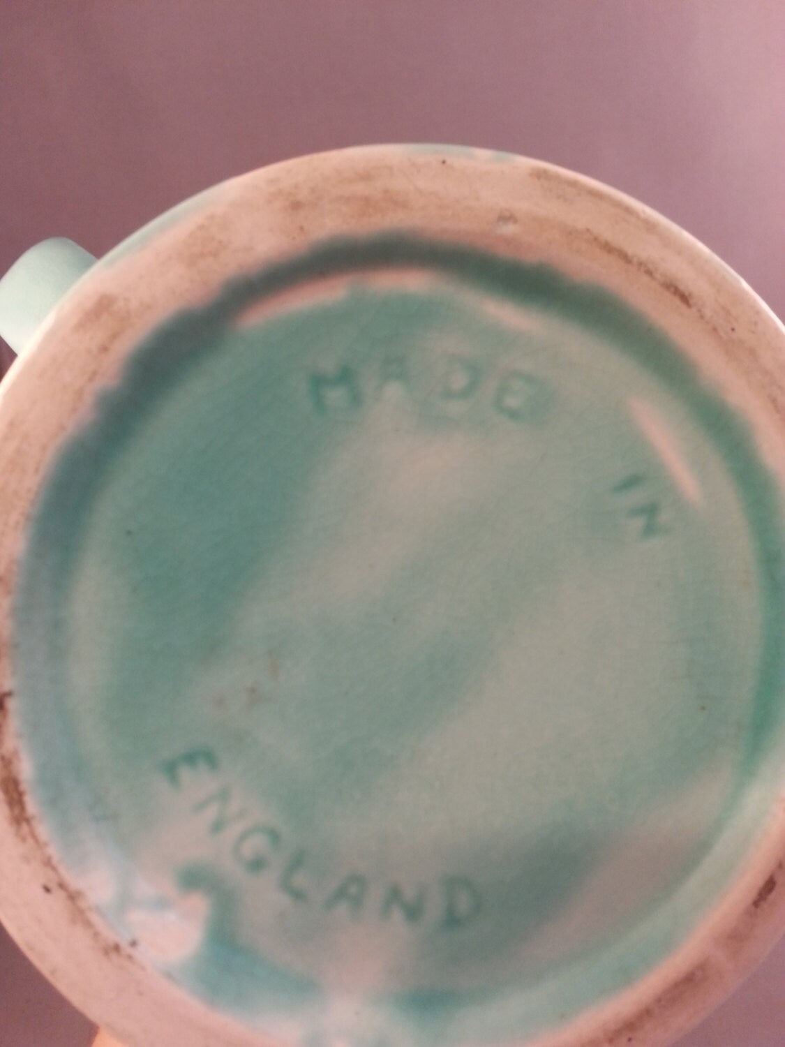 Mid-century Burlington China flower embossed jug