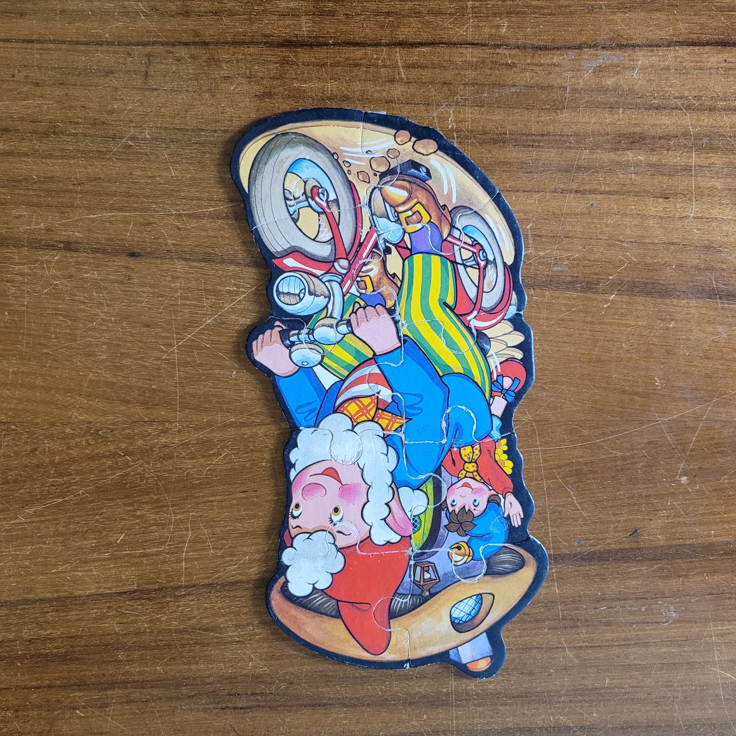 1980s Noddy, & Big Ears cardboard puzzles