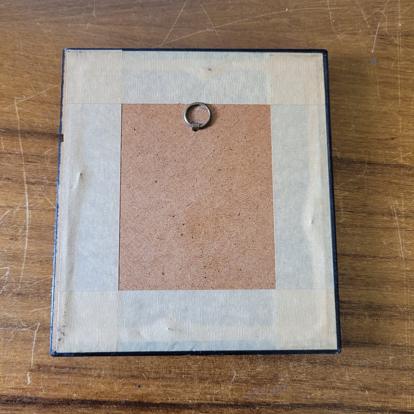 Two framed vintage, lady, and gentleman, bust silhouette portraits, signed RAY