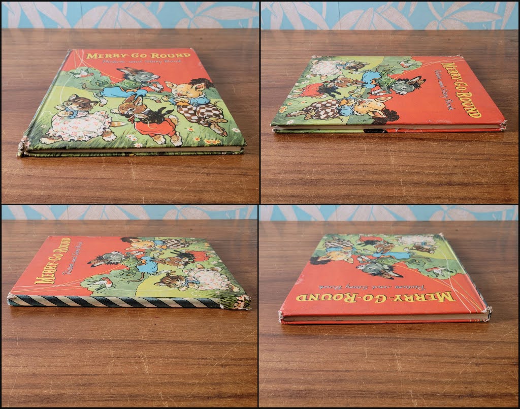 Merry-Go-Round, picture and story book, by Mabel & Lily Dean (Hardback, 1949)
