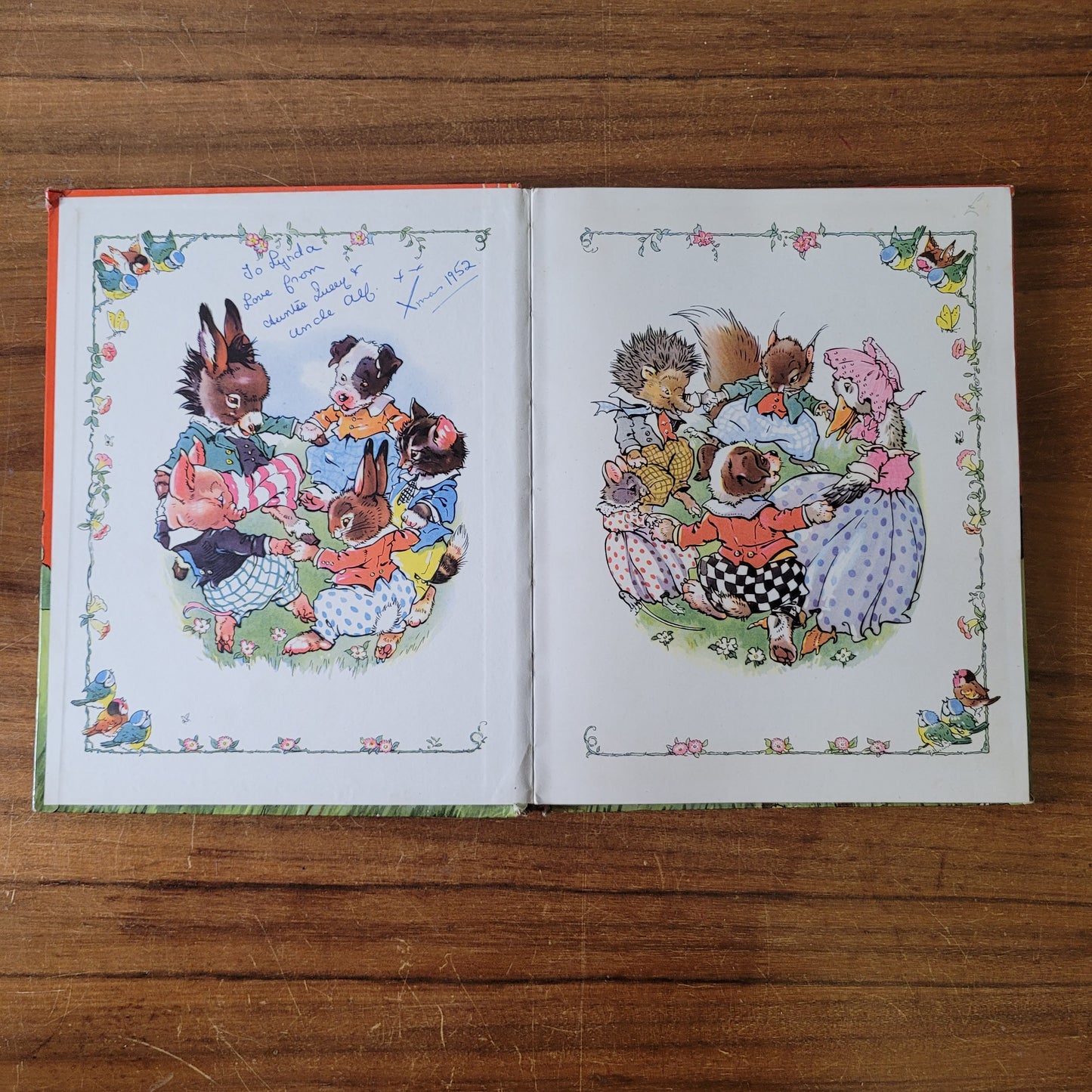 Merry-Go-Round, picture and story book, by Mabel & Lily Dean (Hardback, 1949)