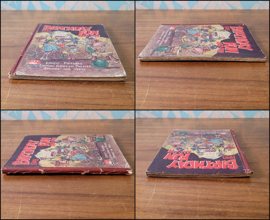 Birthday Fun Album (Hardback, 1948)