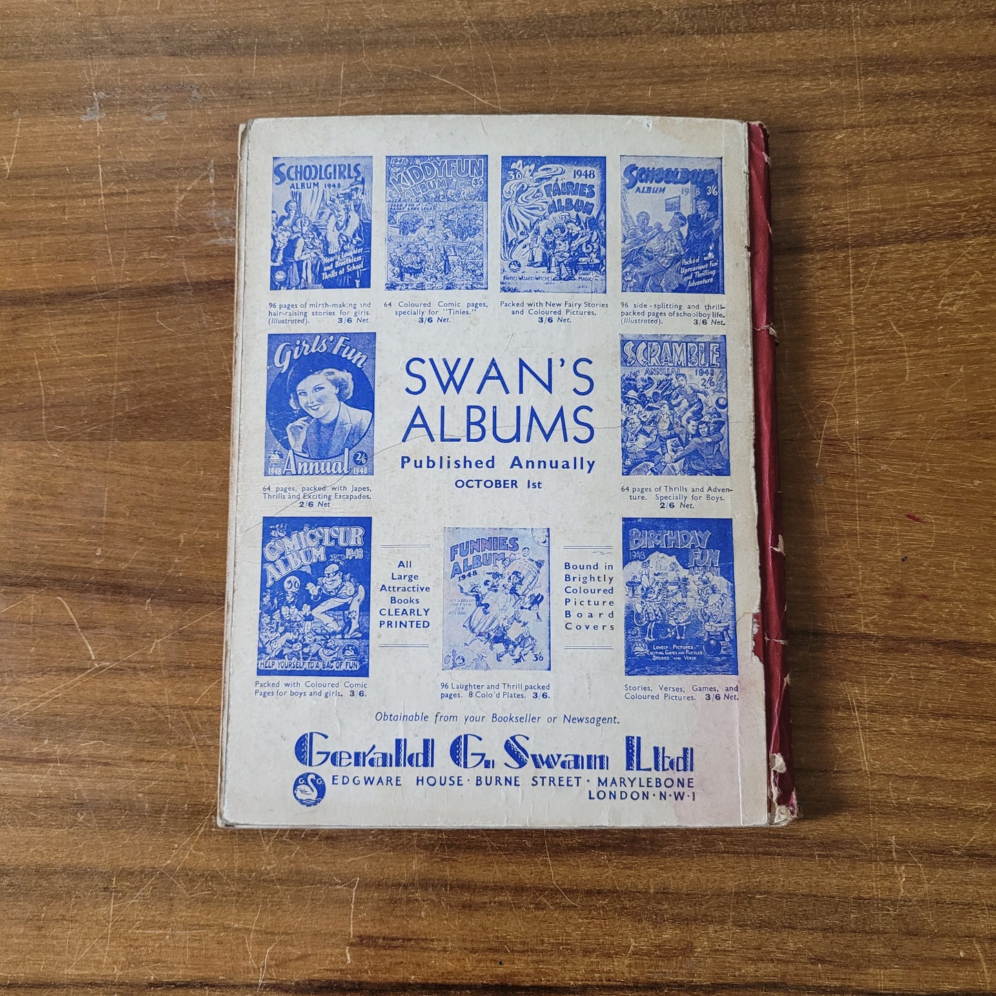 Birthday Fun Album (Hardback, 1948)