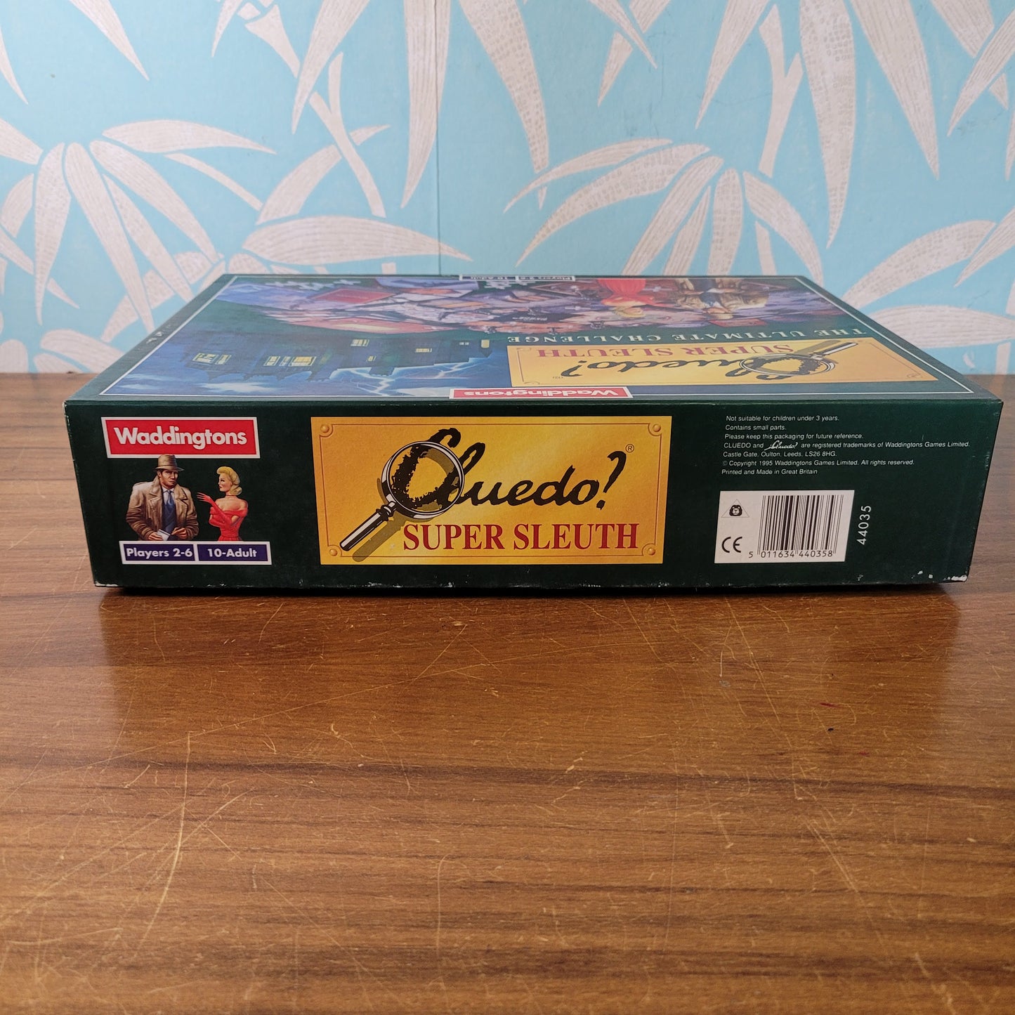 1995 Waddingtons Cluedo Super Sleuth board game (complete)