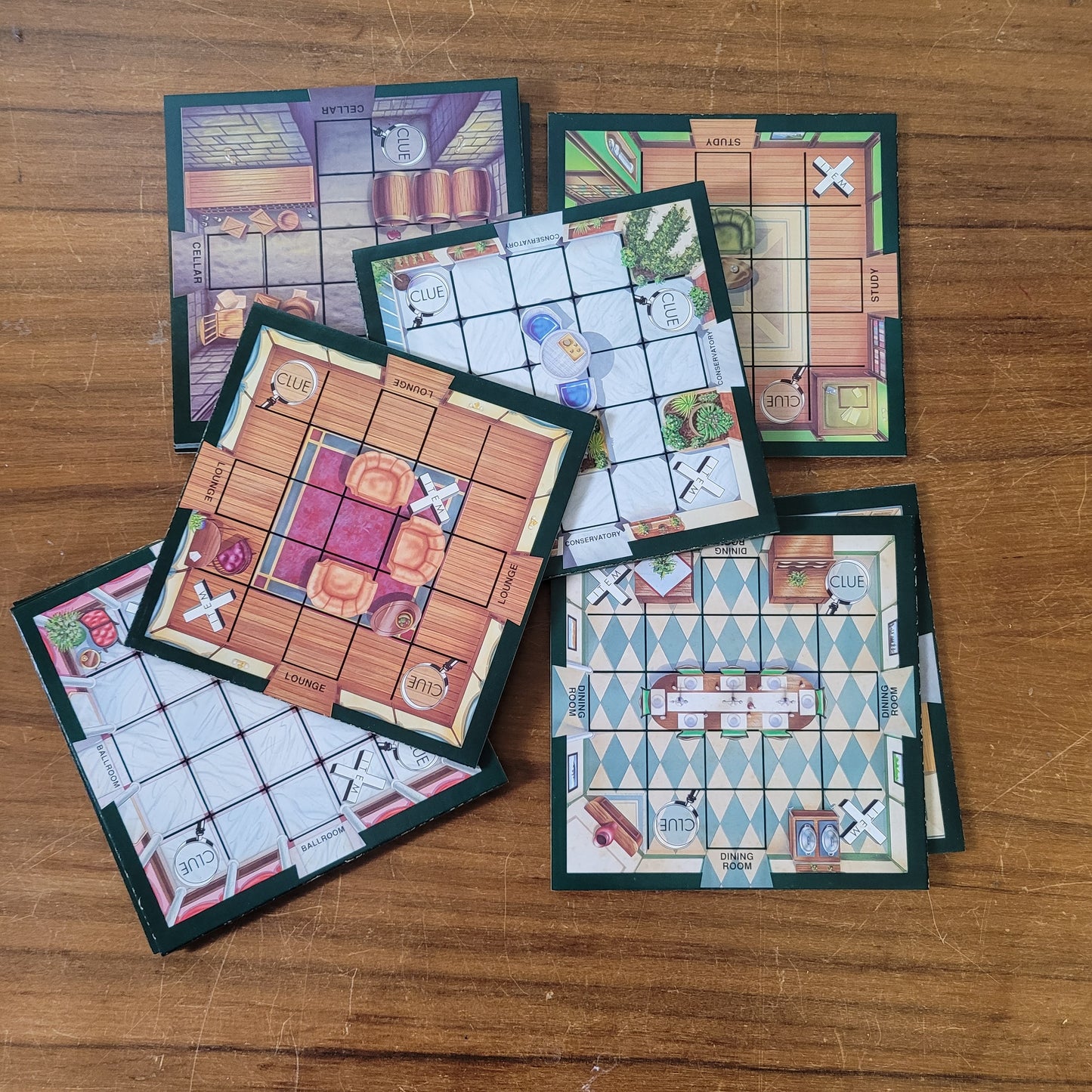 1995 Waddingtons Cluedo Super Sleuth board game (complete)