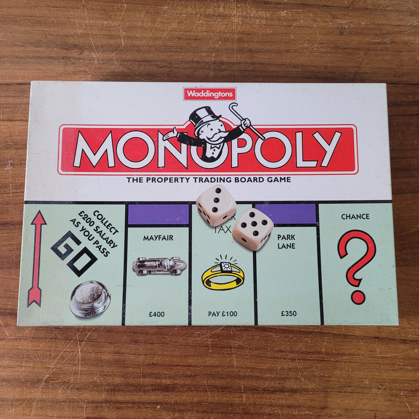 1996 Waddingtons Monopoly property trading board game (complete)