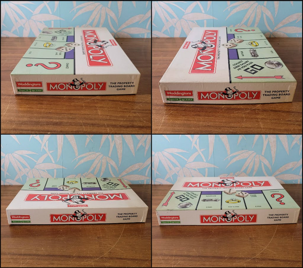 1996 Waddingtons Monopoly property trading board game (complete)