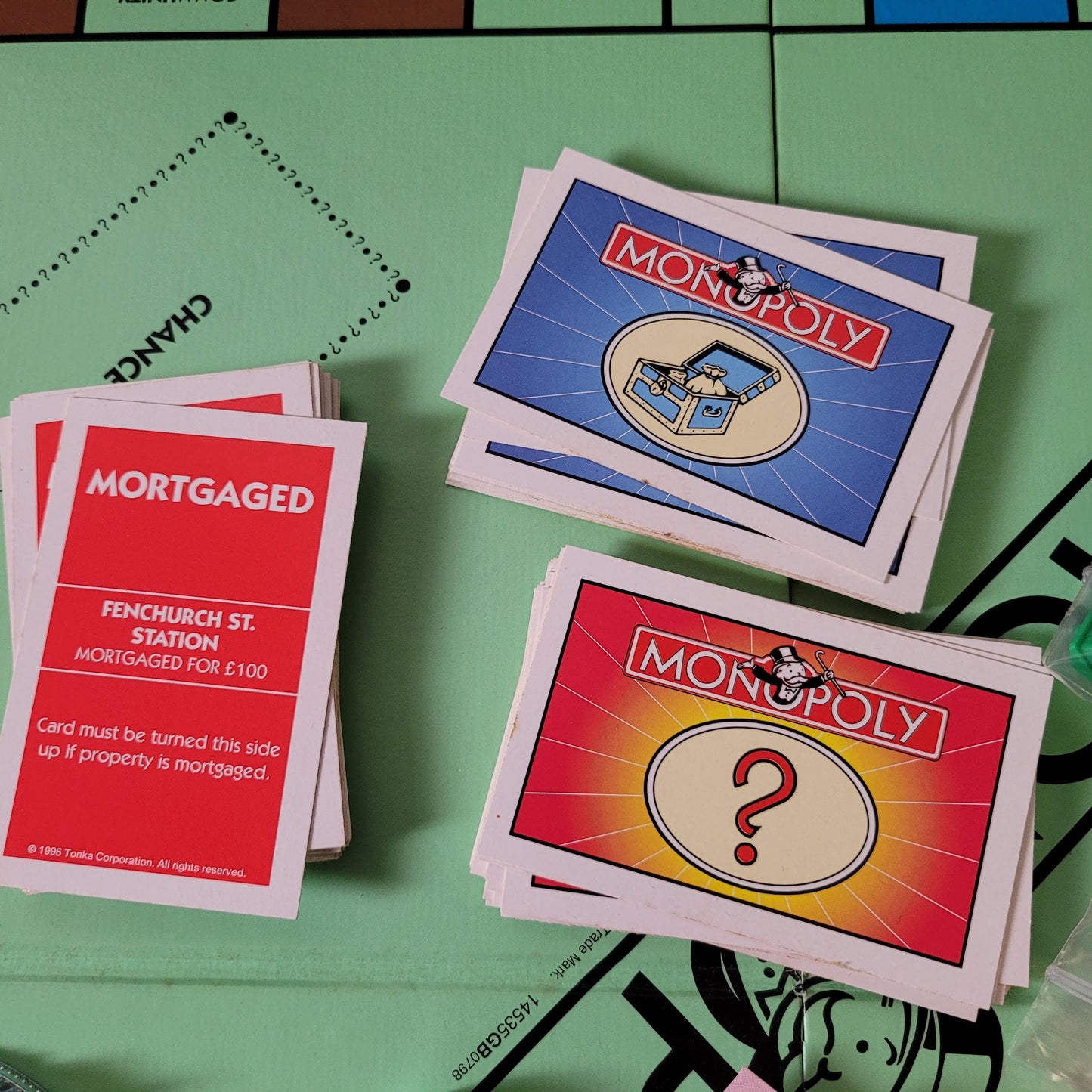 1996 Waddingtons Monopoly property trading board game (complete)